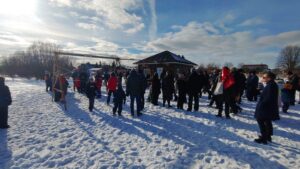 Fastelavn i højt solskin